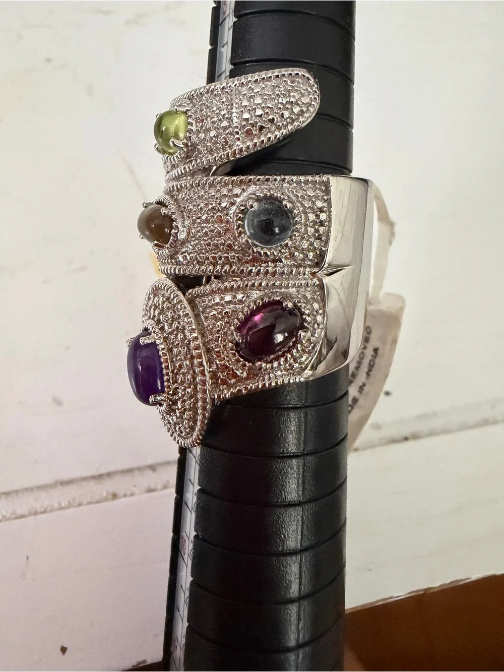 NWT STS Multi-Gem Statement Ring - SZ 7